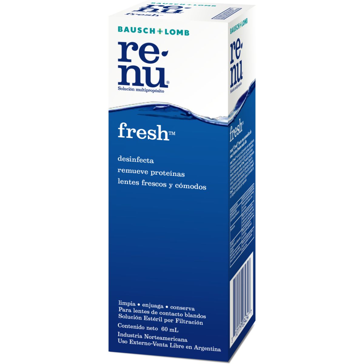 RENU-PLUS NO RUB SOLUCION 60ML