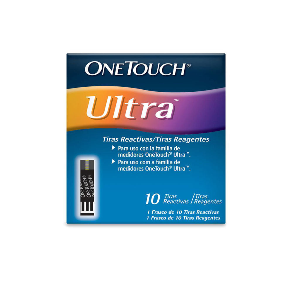 ONE TOUCH ULTRA TIRAS REACTIVAS C/10