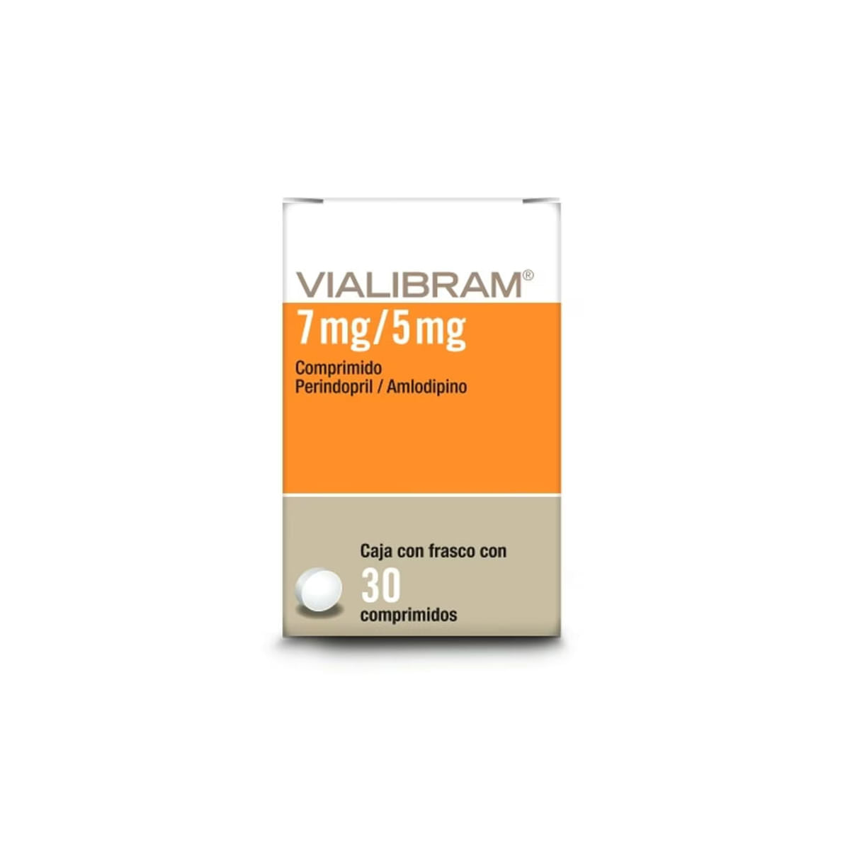 VIALIBRAM 7/5MG CPR C/30