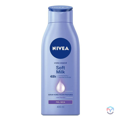 CREMA NIVEA B SOF MILK SEC 400ML