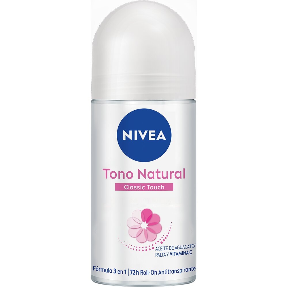 DESODORANTE NIVEA ACLAR-NAT R-ON 50ML *