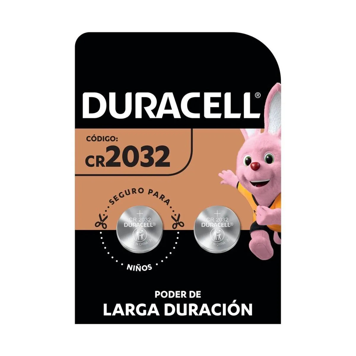 PILA DURACELL 3V CR2032 C/2