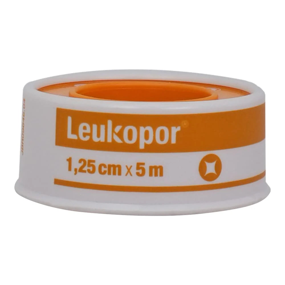 CINTA MICROPORE LEUKOPOR BCO 1.25*5M