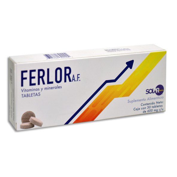 FERLOR A.F. TABLETAS C/30 (GI)