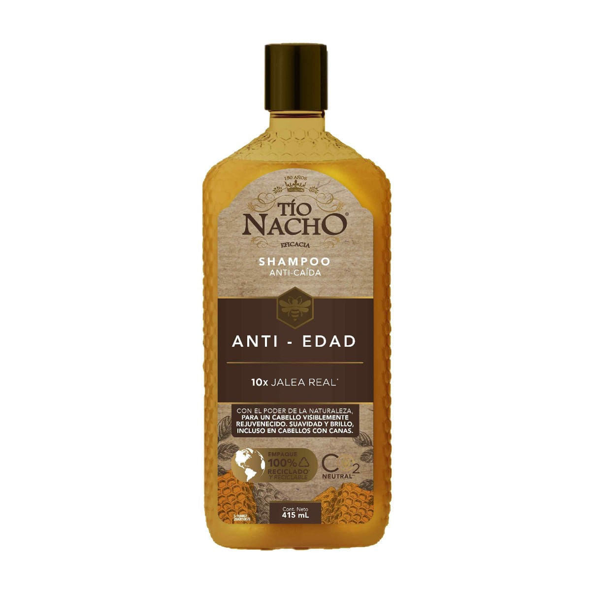 SHAMPOO TIO NACHO ANTI-EDAD 415ML