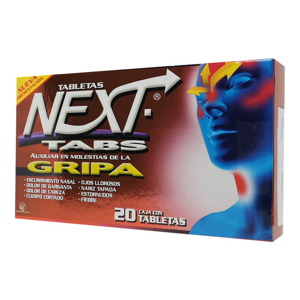 NEXT TABLETAS C/20