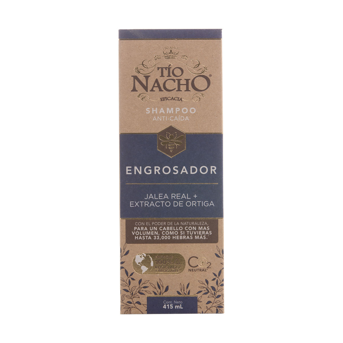 SHAMPOO TIO NACHO ANTI-CAIDA ENGROSADOR 415ML *
