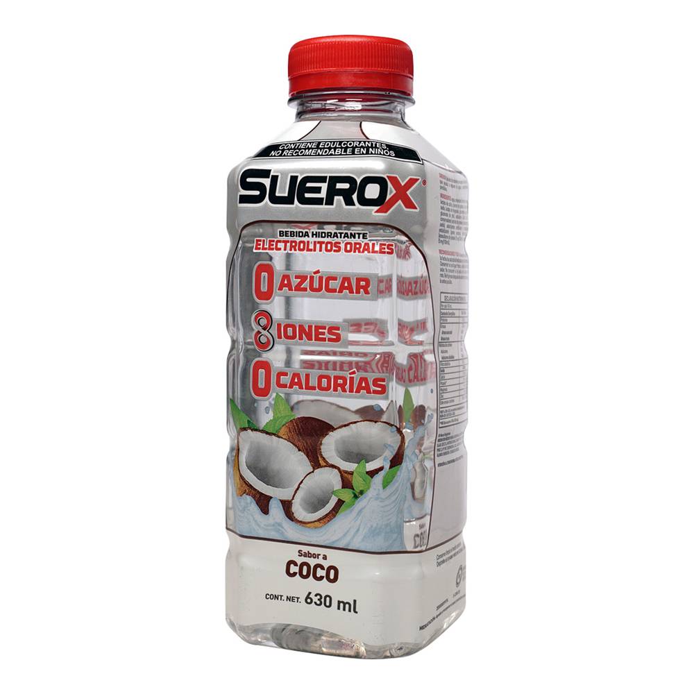 SUEROX 8 IONES COCO 630ML