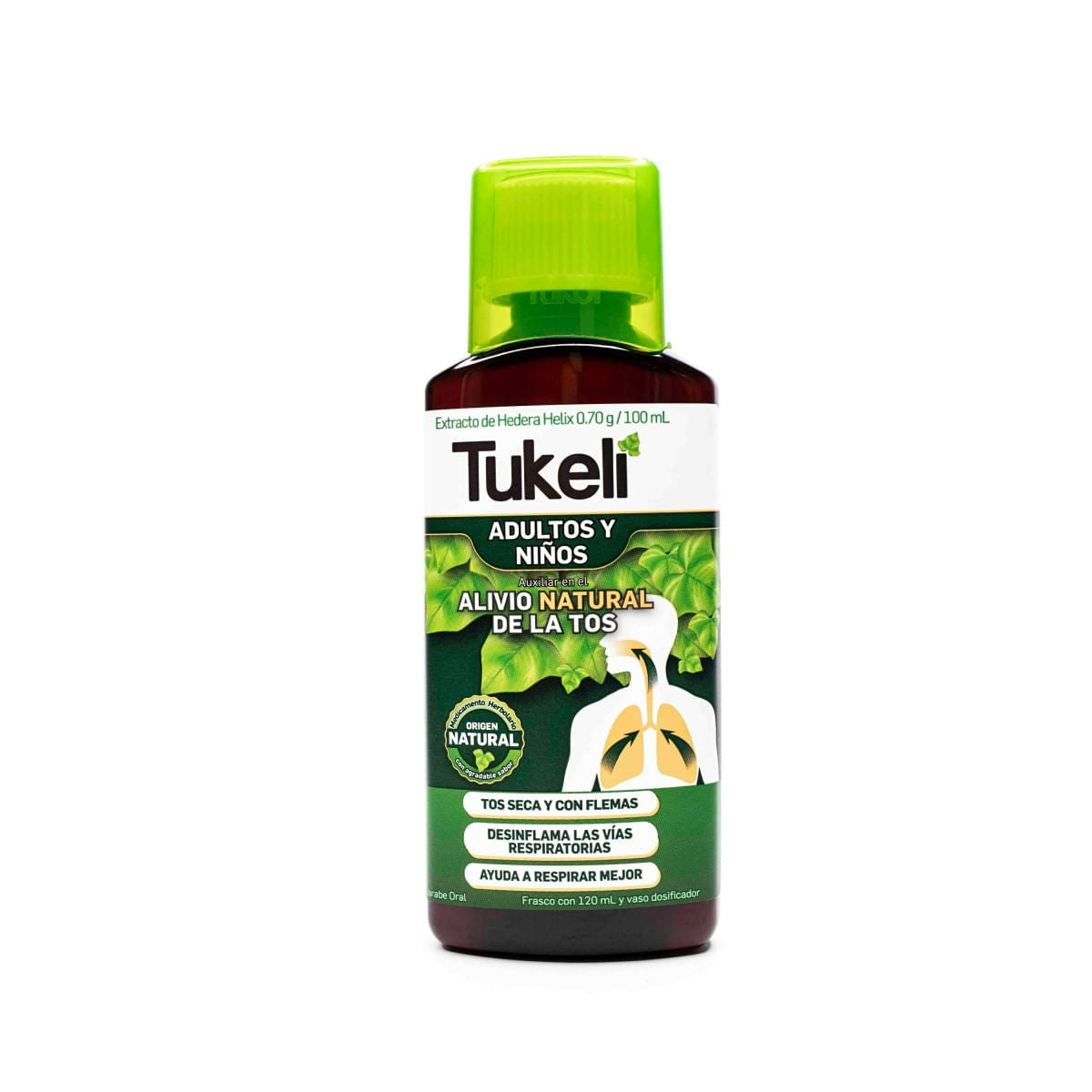 TUKELI ADULTOS Y NIÑOS JARABE 120ML