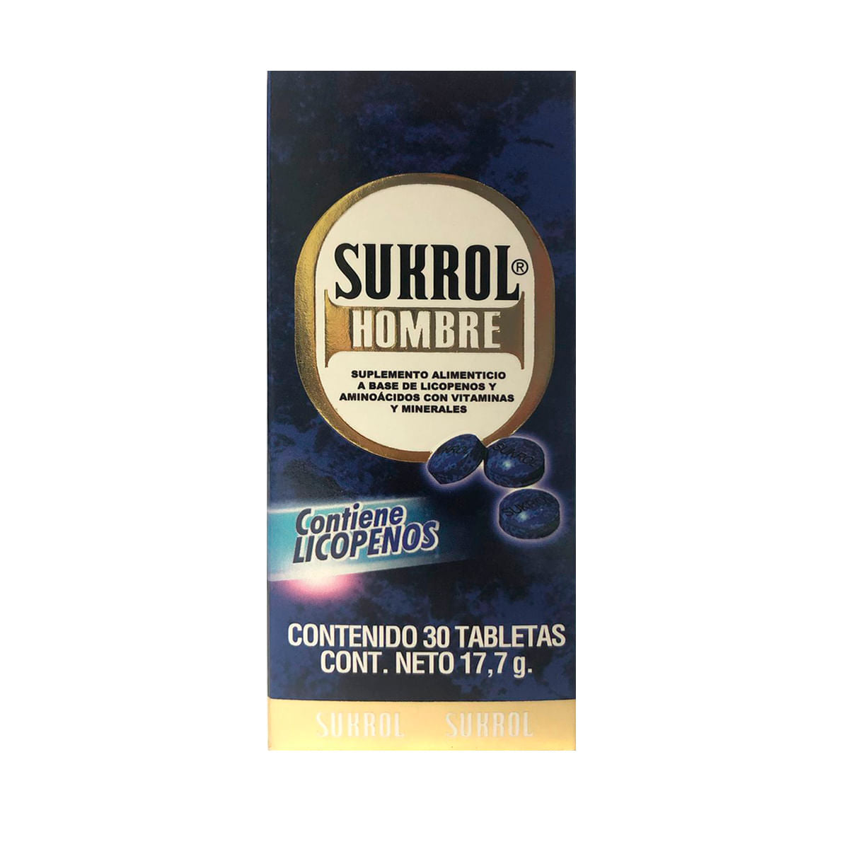 SUKROL HOMBRE TABLETAS C/30
