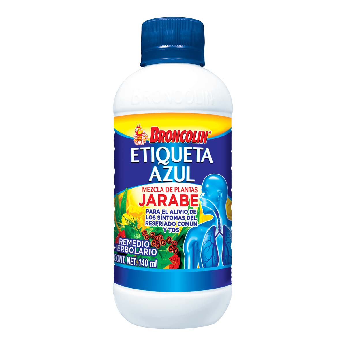 BRONCOLIN ETIQ-AZUL JARABE 140ML