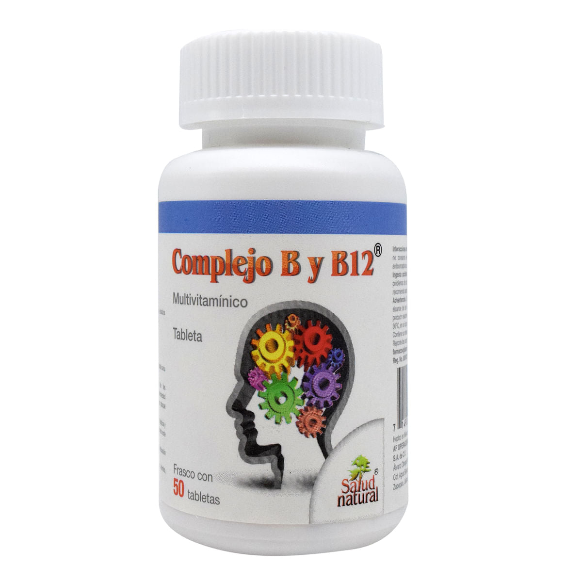 COMPLEJO B Y B12 SALUD NATURAL TABLETAS C/50 (GI)