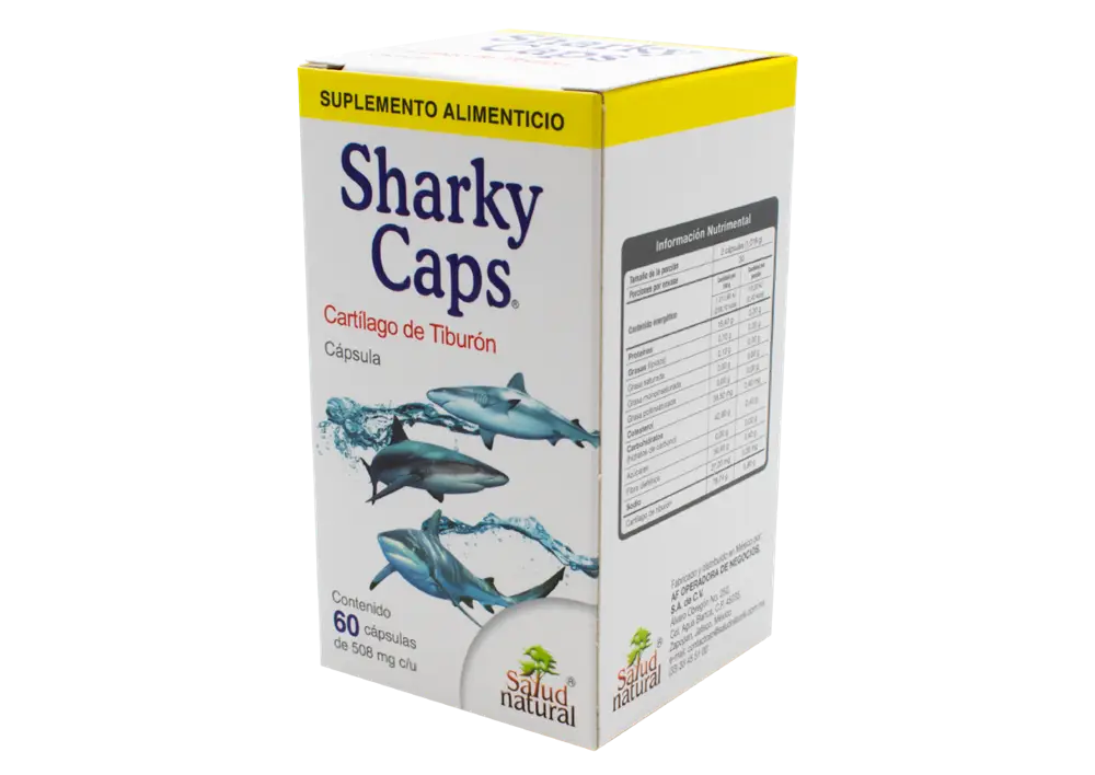 SHARKY CAPSULAS C/60 (GI)