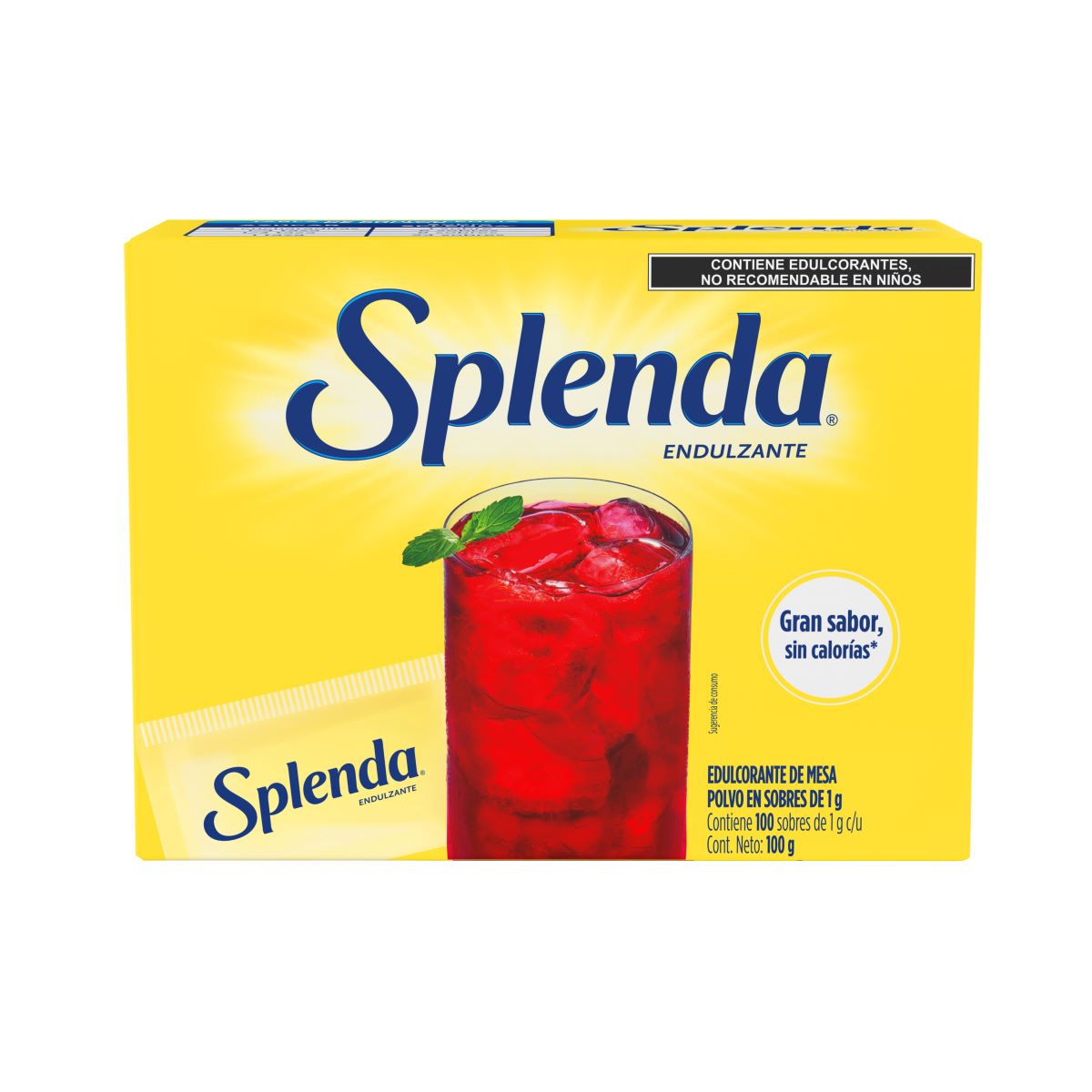 SPLENDA SOBRES C/100