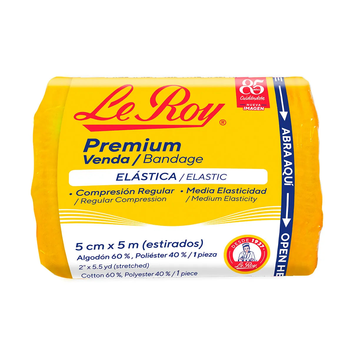 VENDA ELASTICA LEROY 5CMX5M