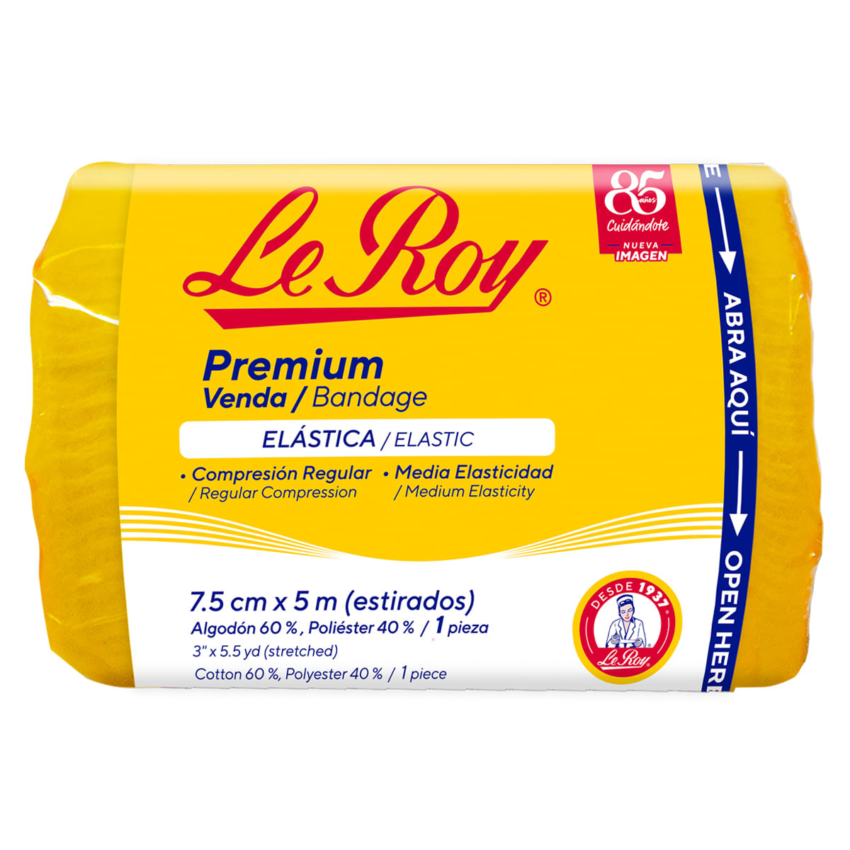 VENDA ELASTICA LEROY 7.5CMX5M