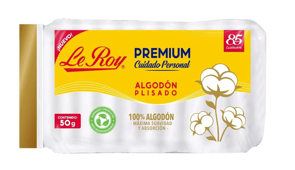 ALGODON LEROY PREMIUM PLISADO 50G *