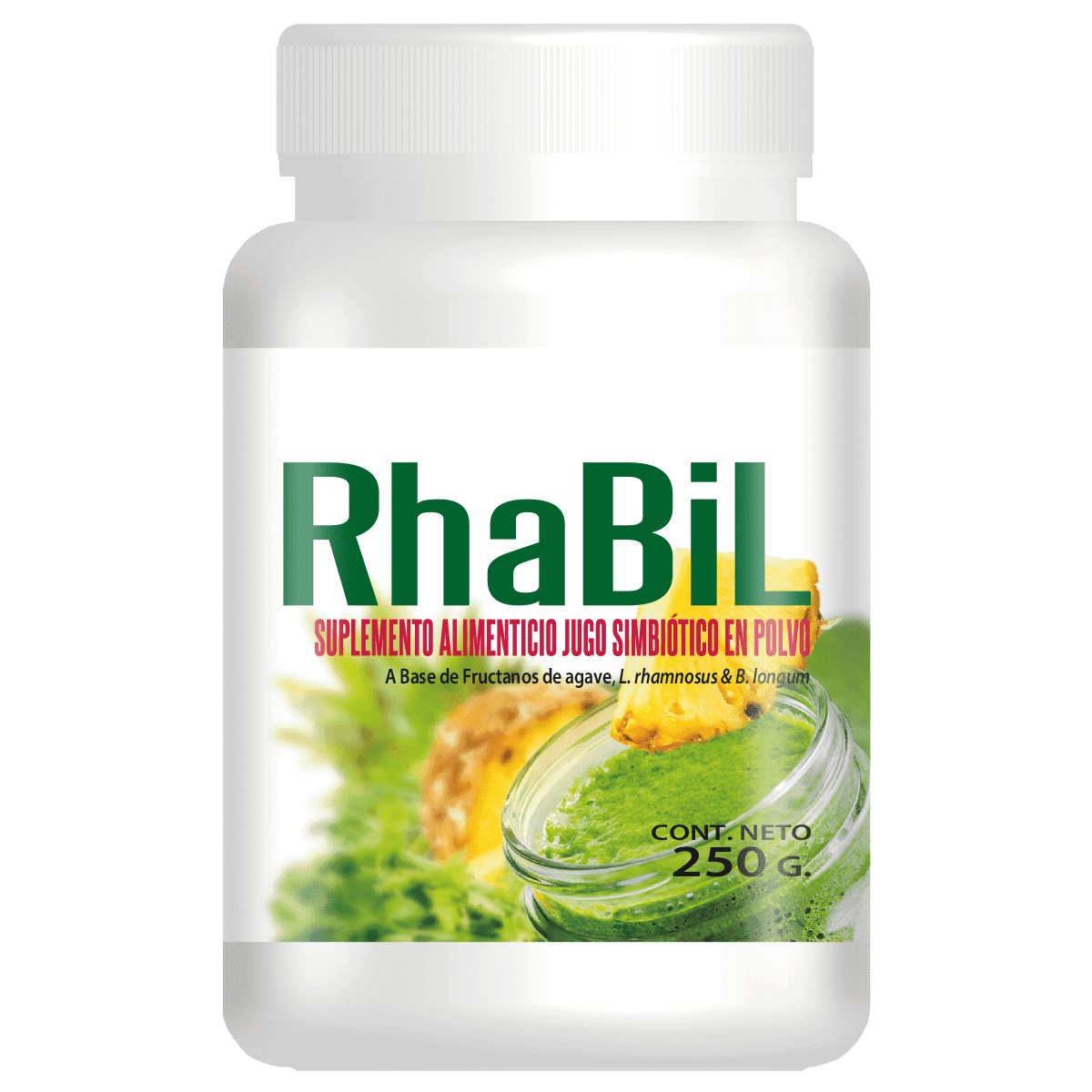 RHABIL JUGO SIMBIOTICO POLVO 250G