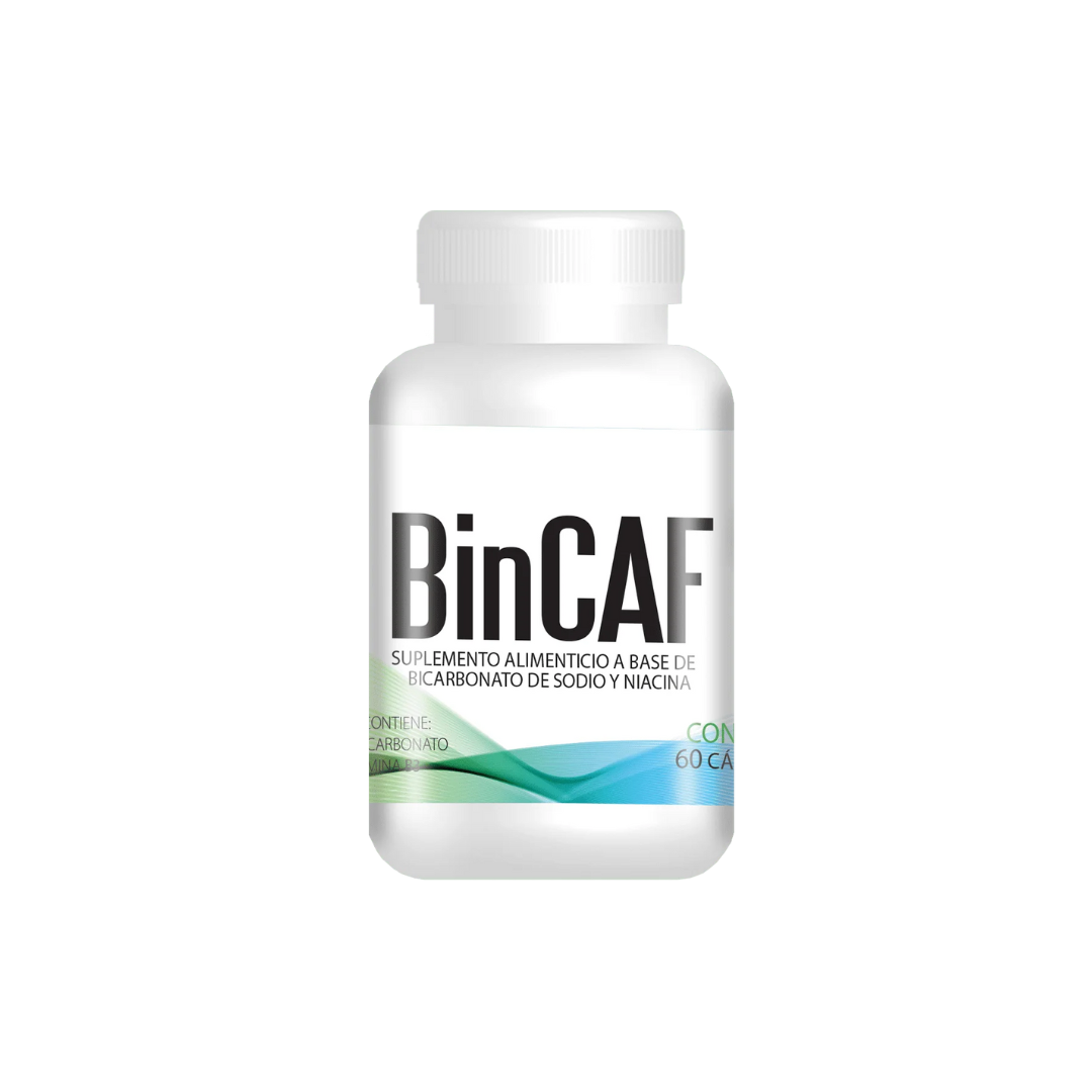 BINCAF 500MG CAPSULAS C/60 *