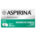 ASPIRINA 500MG TABLETAS C/20