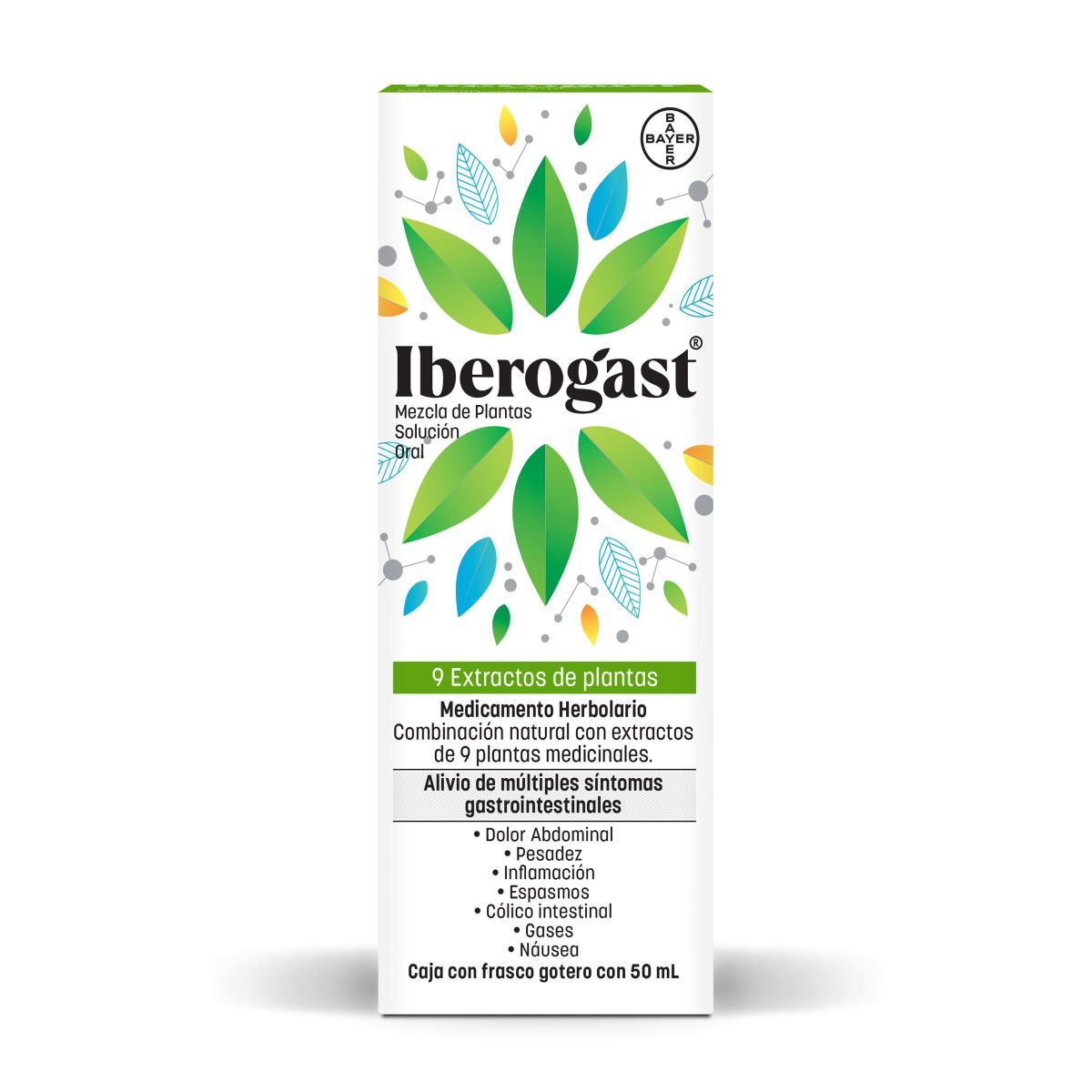 IBEROGAST SOLUCION FRASCO 50ML