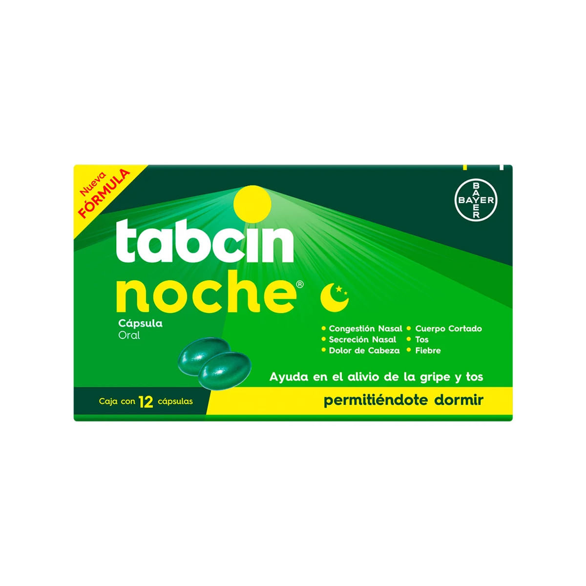 TABCIN NOCHE CAPSULAS C/12