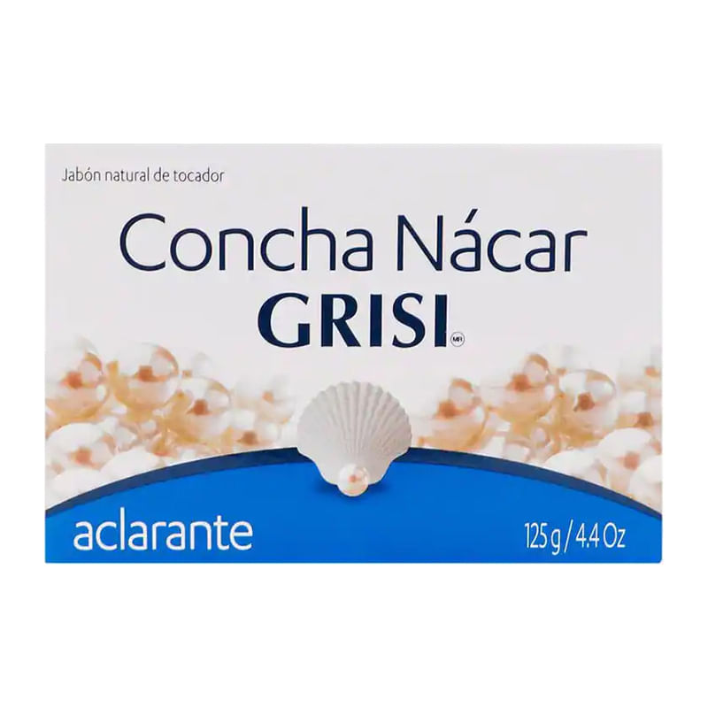 JABON GRISI CONCHA NACAR 125G