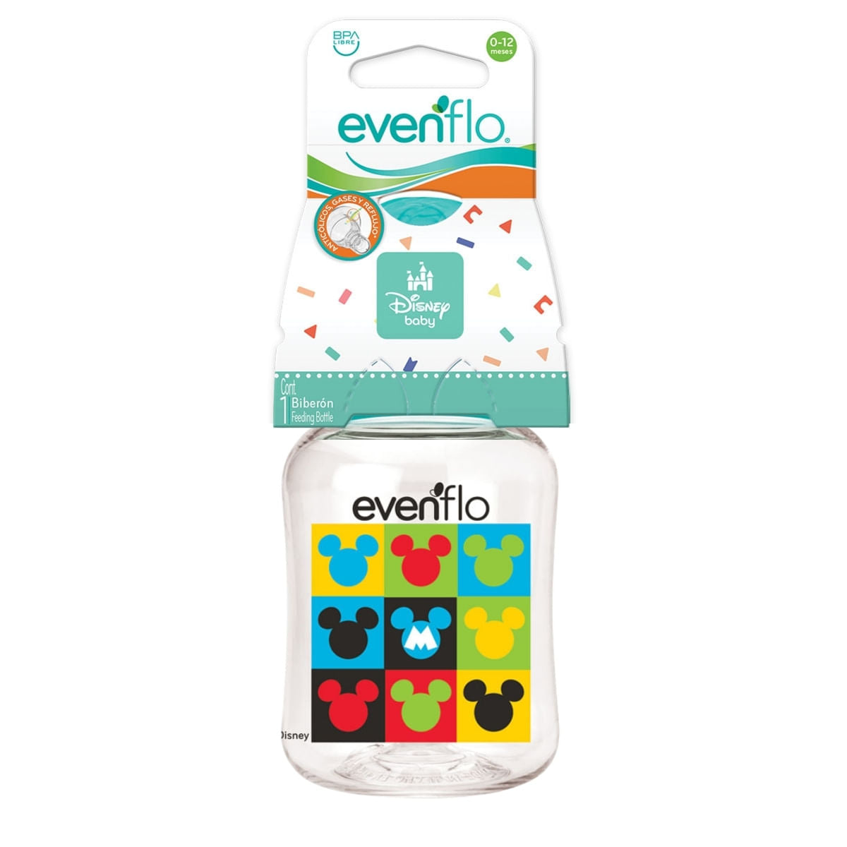 BIBERON EVENFLO W POOH 4 OZ