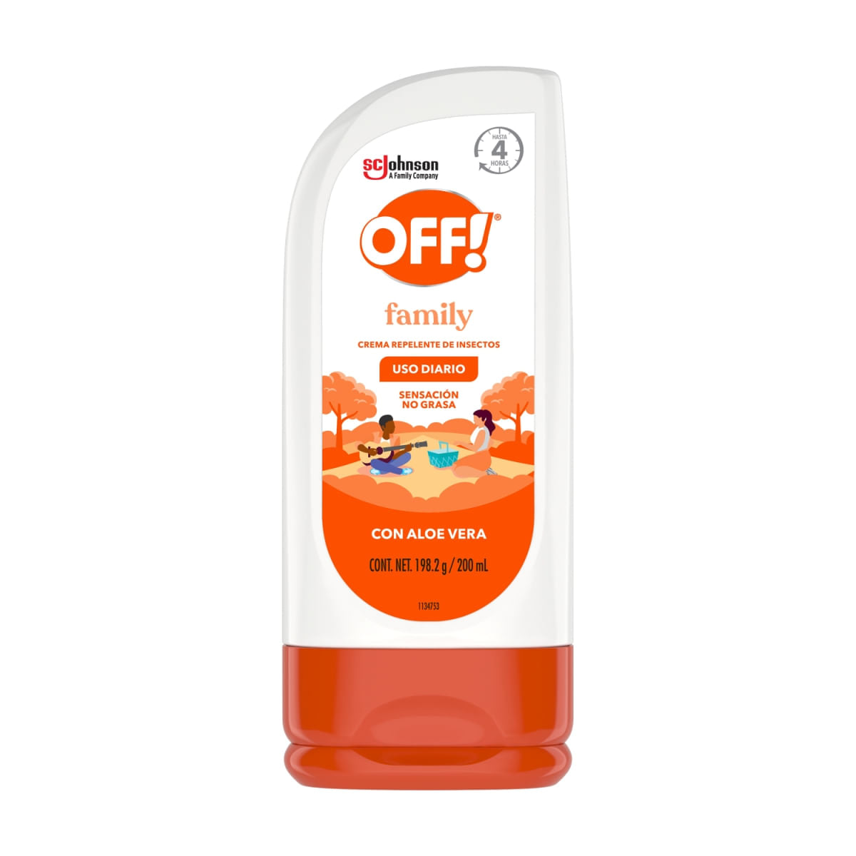 REPELENTE OFF FAMILY CREMA 200G