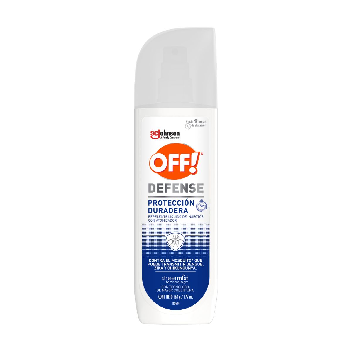 REPELENTE OFF DEFENSE SPY 177ML