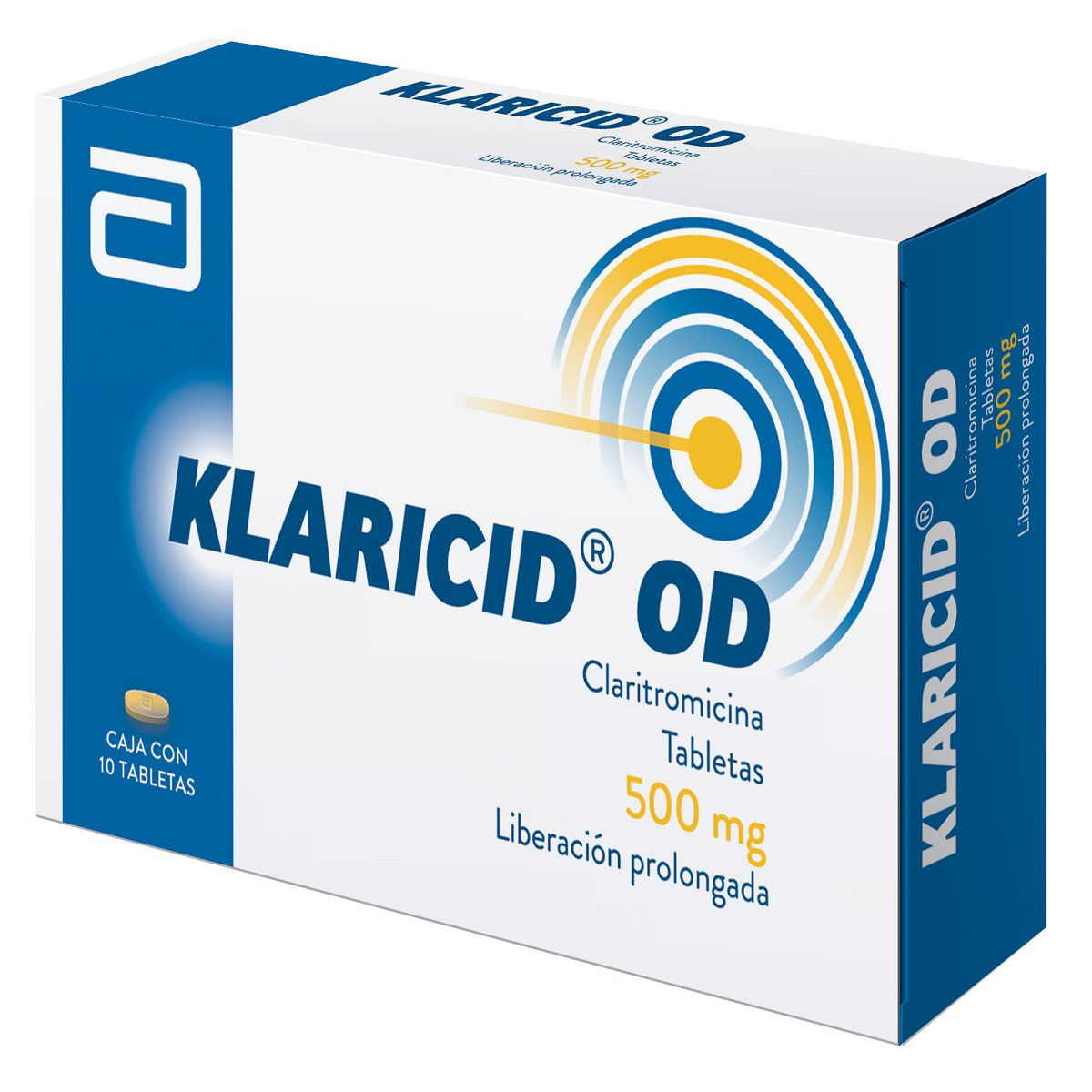 KLARICID OD 500MG TABLETAS LP C/10