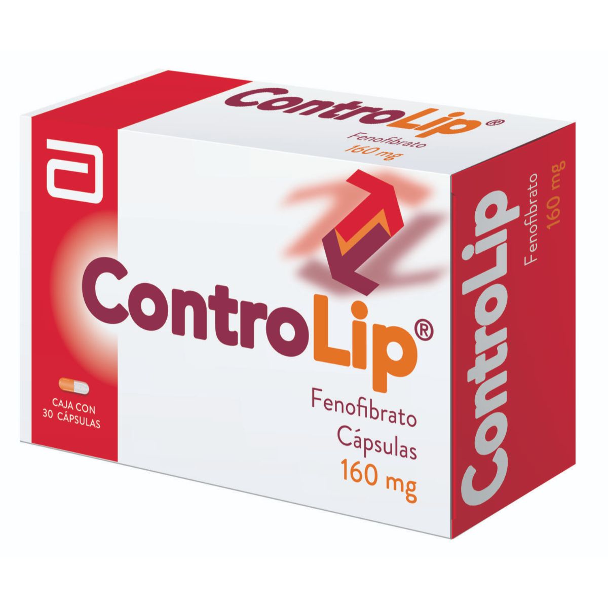 CONTROLIP 160MG CAPSULAS C/30