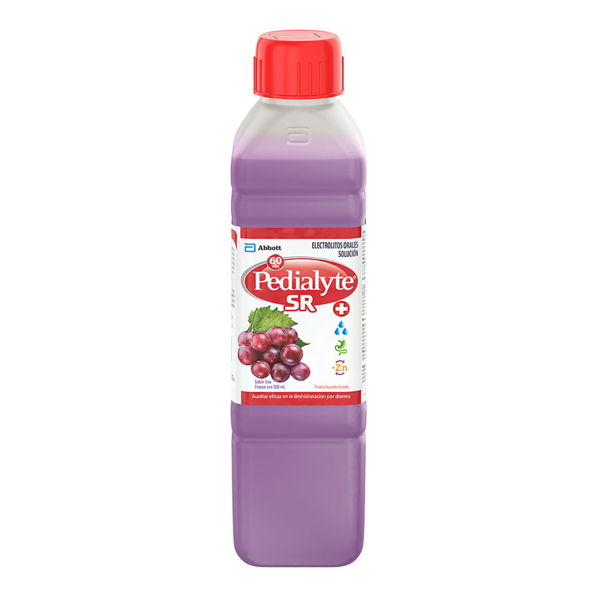 PEDIALYTE SR 60-MEQ UVA 500ML