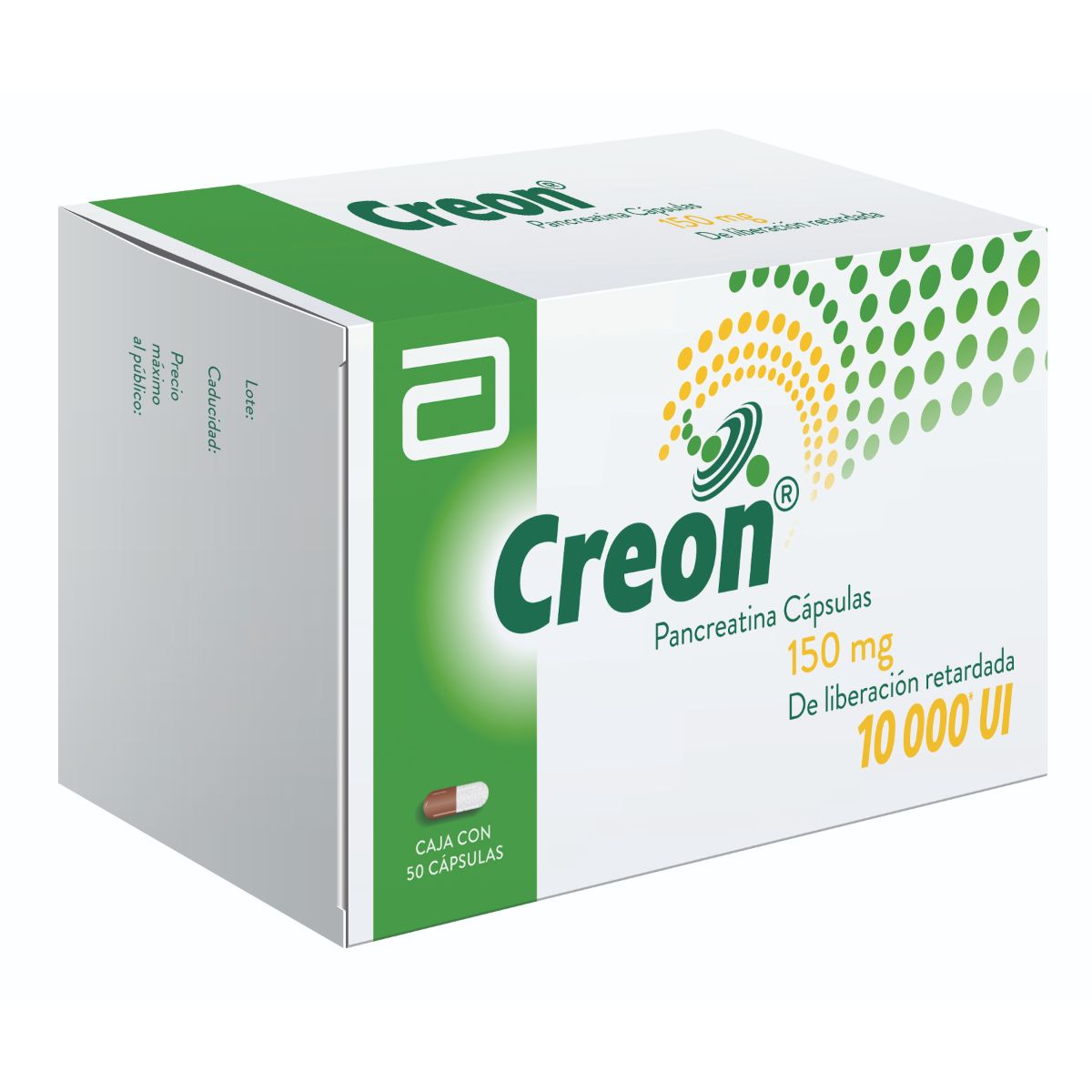 CREON 150MG 10000UI CAPSULAS LR C/50