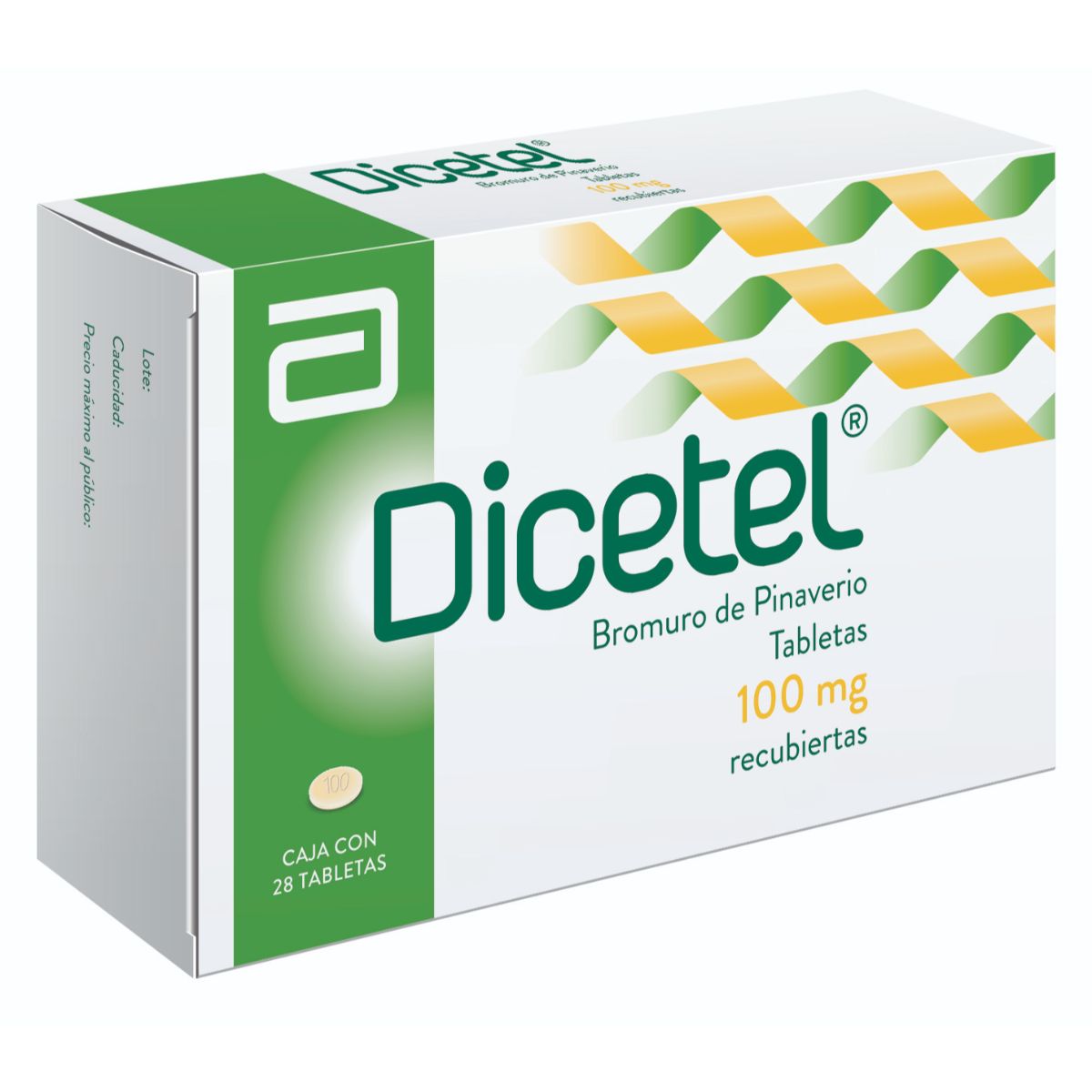 DICETEL 100MG TABLETAS C/28