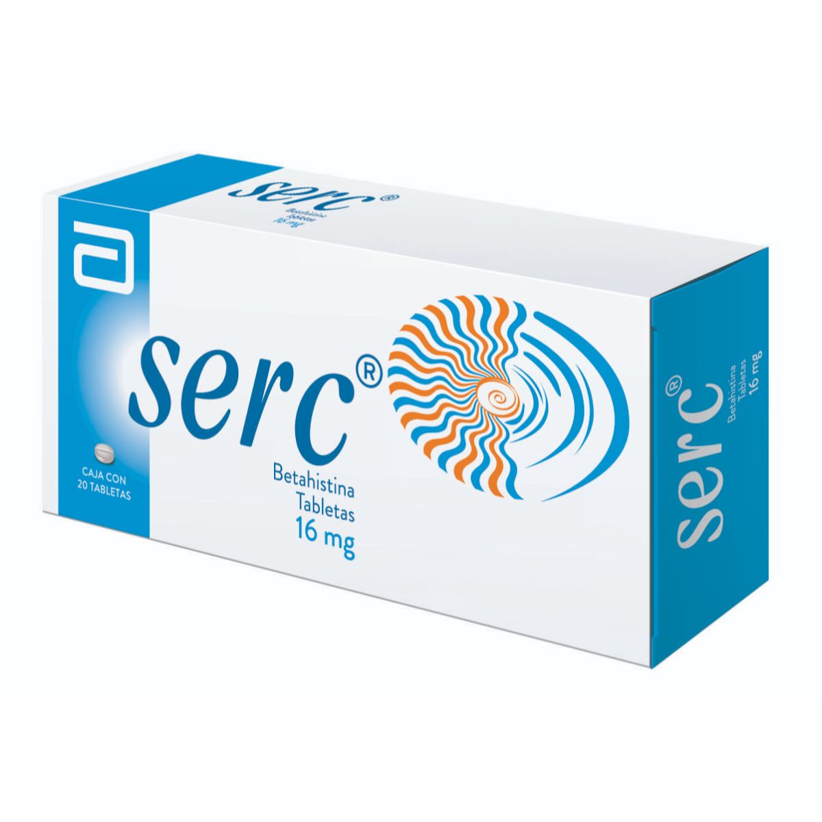 SERC 16MG TABLETAS C/20