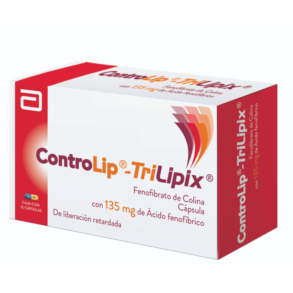 CONTROLIP-TRILIPIX 135MG CAPSULAS C/15