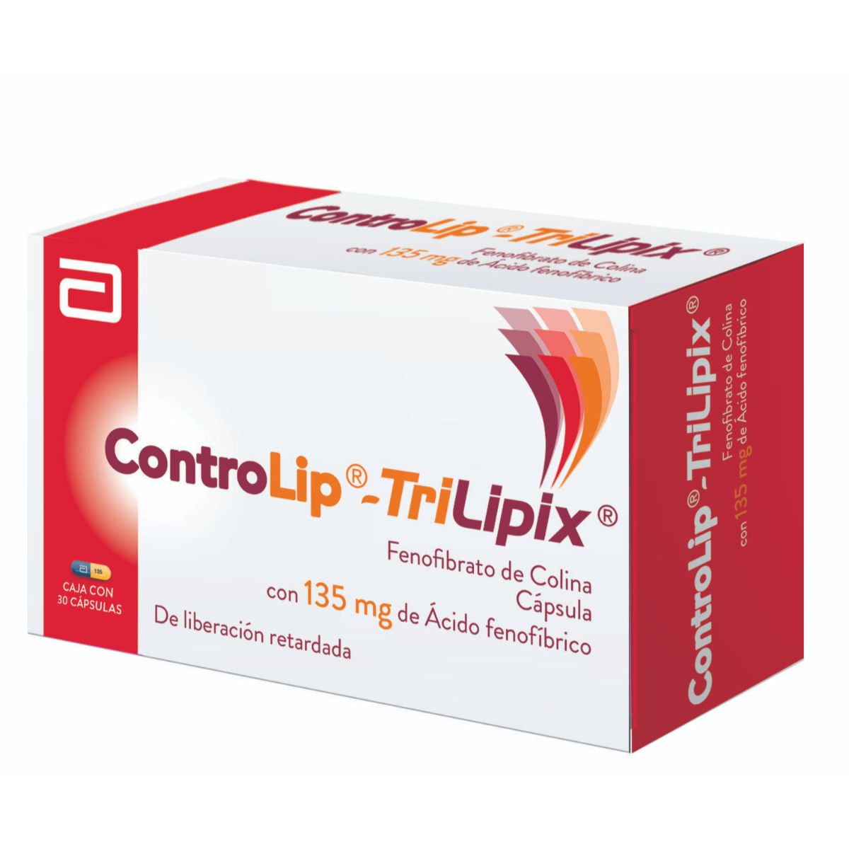 CONTROLIP-TRILIPIX 135MG CAPSULAS C/30