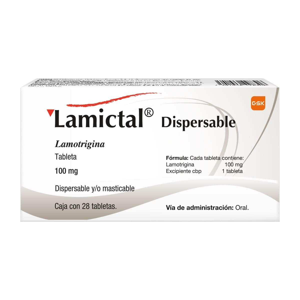 LAMICTAL DISPER 100MG TABLETAS C/28