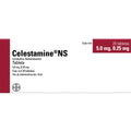 CELESTAMINE NS 5/0.25MG TABLETAS C/20