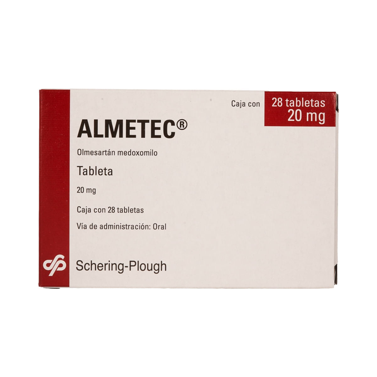 ALMETEC 20MG TABLETAS C/28