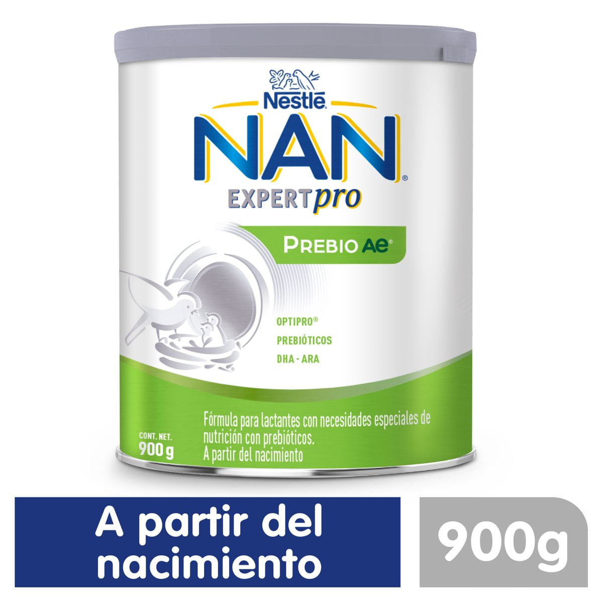 LECHE NAN PREBIO AE 900G