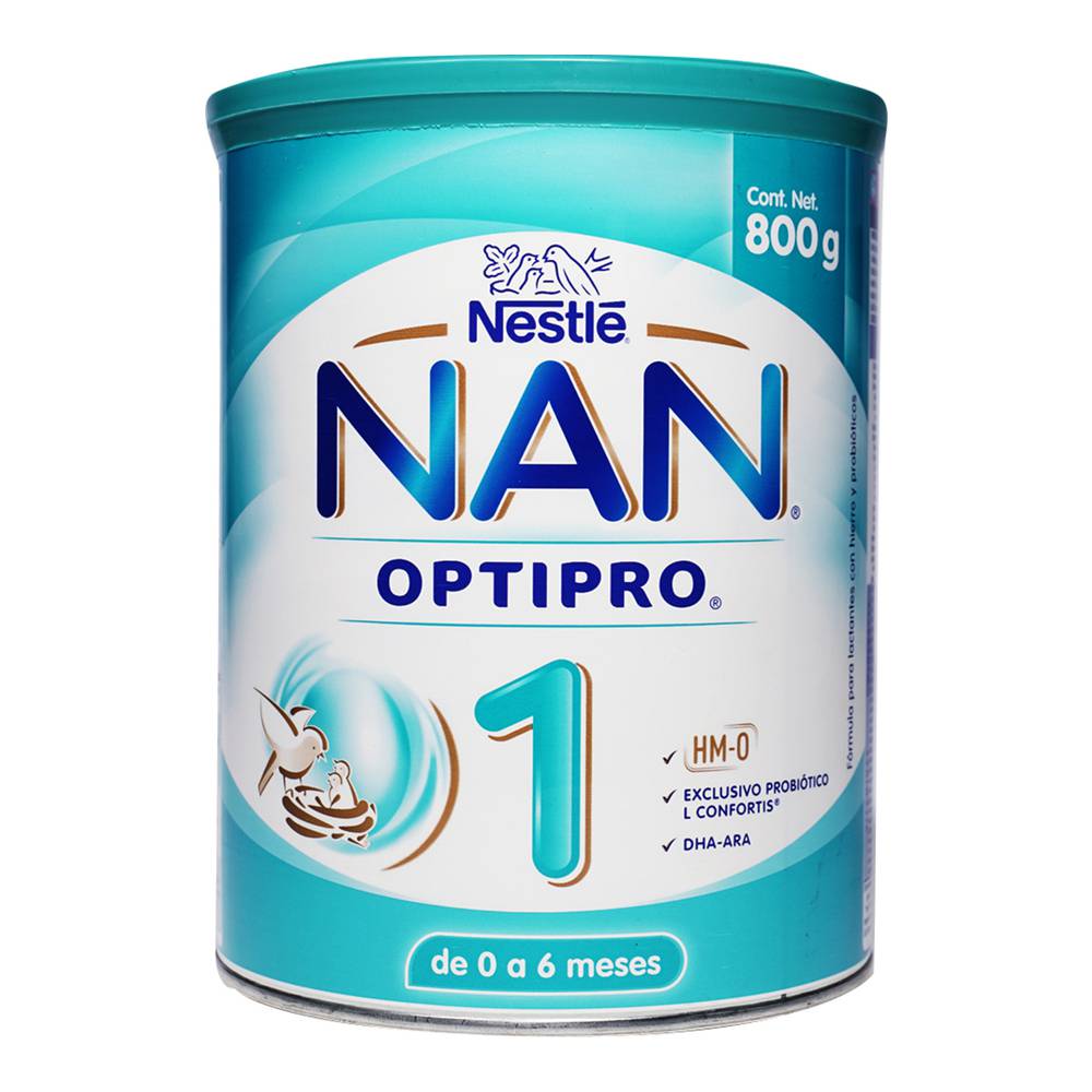 LECHE NAN 1 OPTIPRO 800G