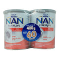 LECHE NAN SIN LACTOSA DUO PACK 400G C/2