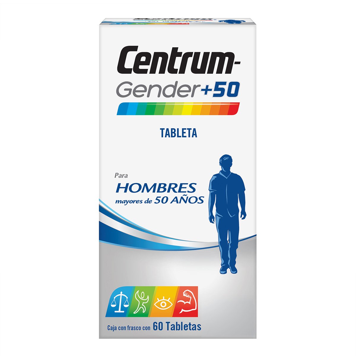 CENTRUM GENDER ADULTO HOMBRE TABLETAS C/60