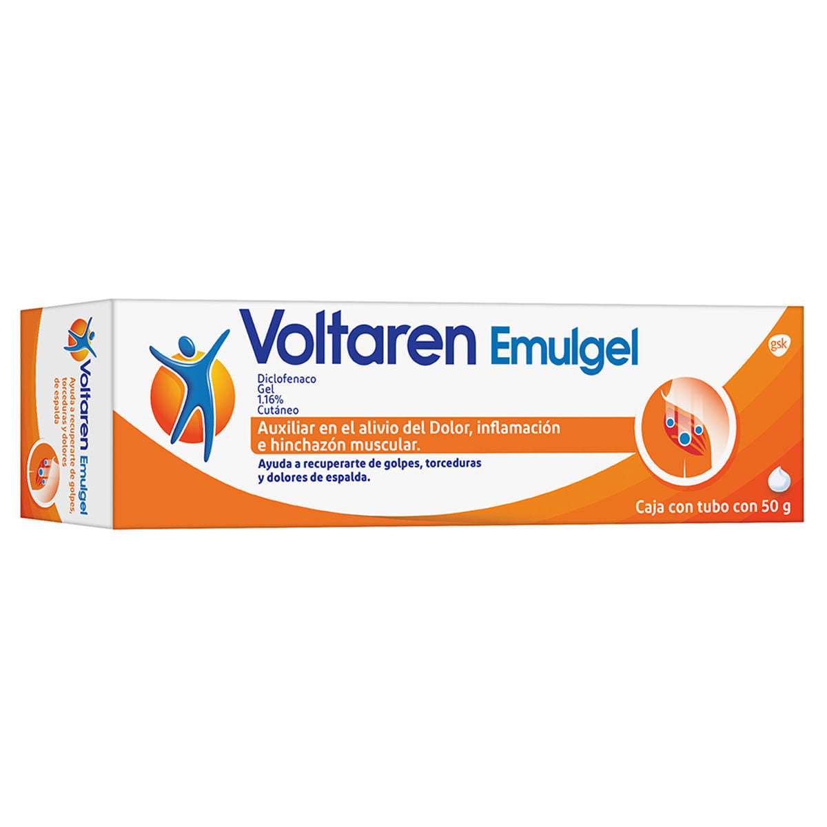 VOLTAREN EMULGEL 1.16% GEL 50G
