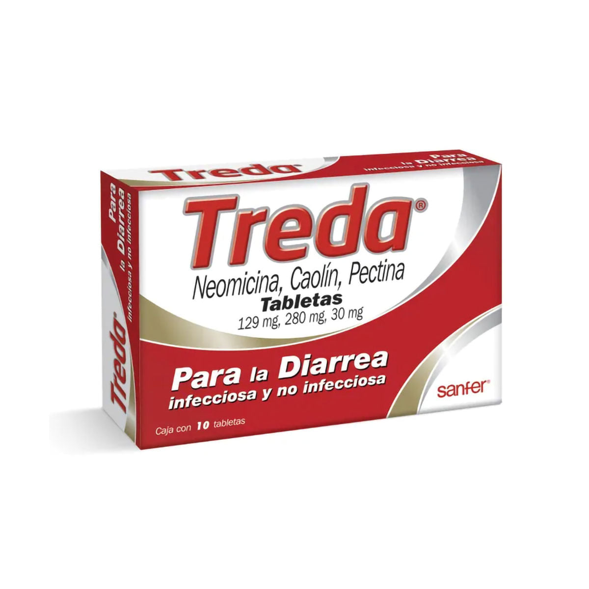 TREDA TABLETAS C/10