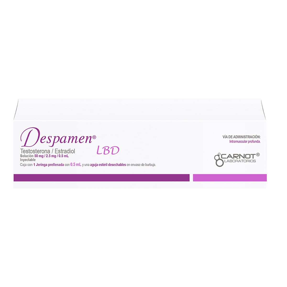 DESPAMEN-LBD 50/2.5MG JERINGA PRELL .05ML