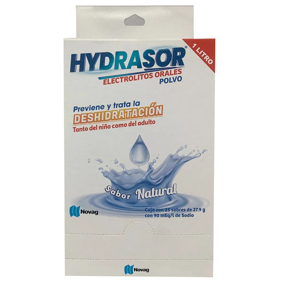 HYDRASOR ELECTROLITO NATURAL C/25 (GI)