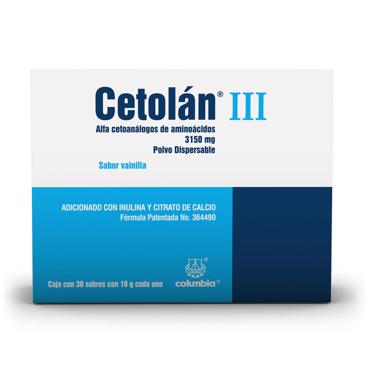 CETOLAN III MANZANA POLVO 10G SOBRES C/30